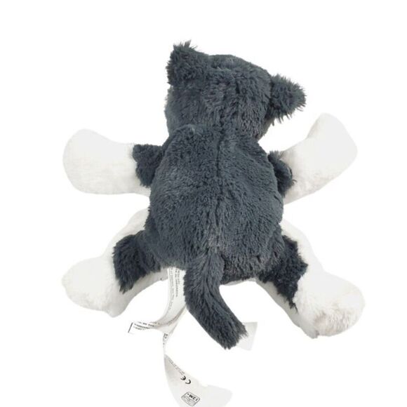 Ikea Livlig Siberian Husky Plush Wolf Dog Puppy Toy Realistic Floppy Furry Grey - Picture 2 of 8